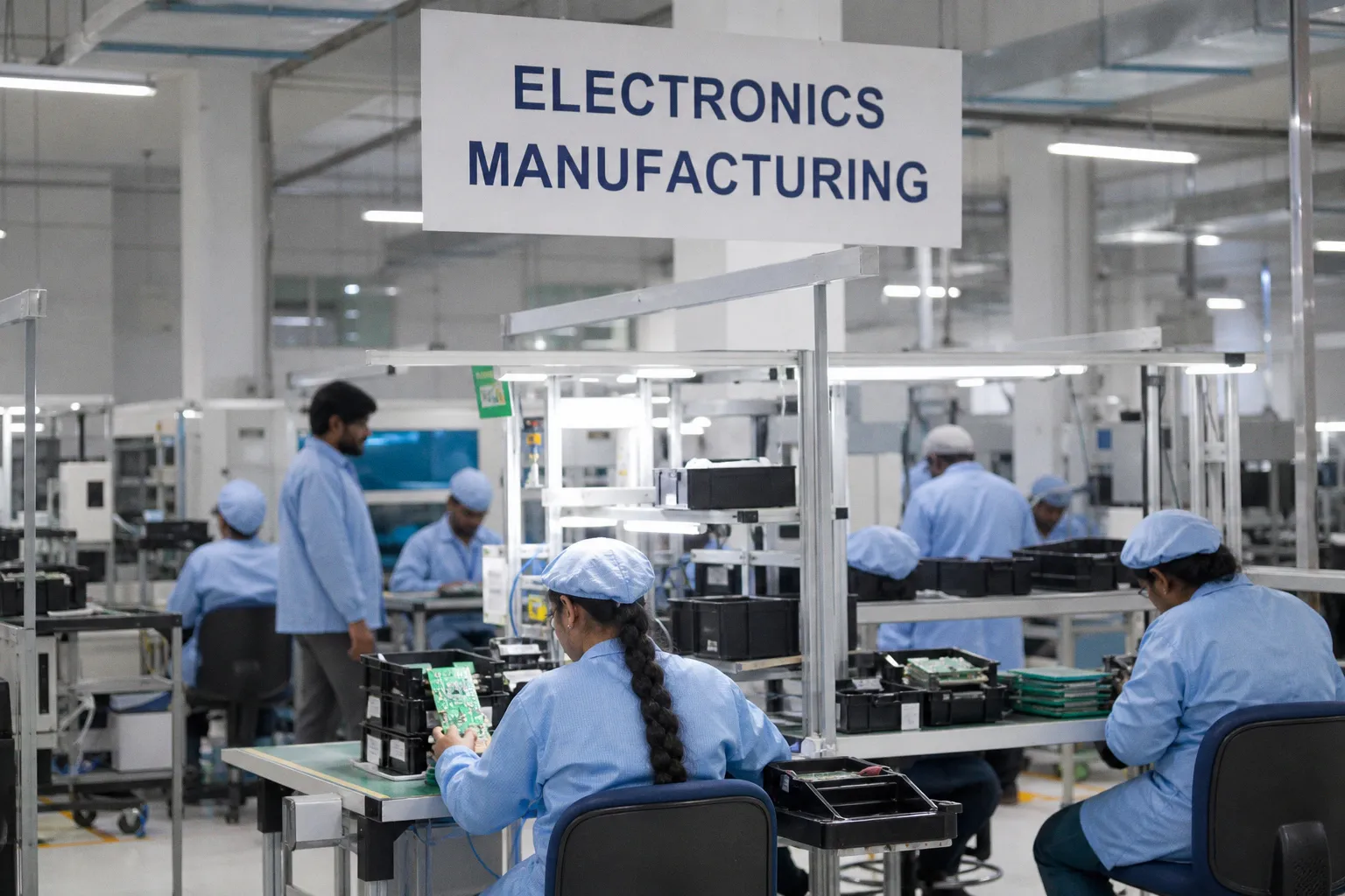 Indien genehmigt 31 neue Projekte für die Elektronikfertigung