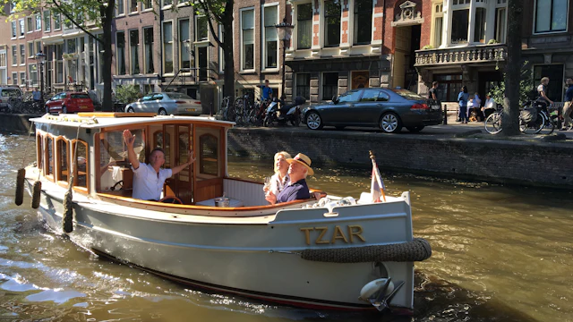 Bootsverleih in Amsterdam