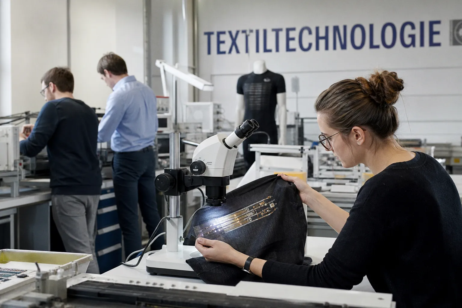 Wie ultra-dünne, flexible Chips die Integration von Elektronik in Textilien ermöglichen